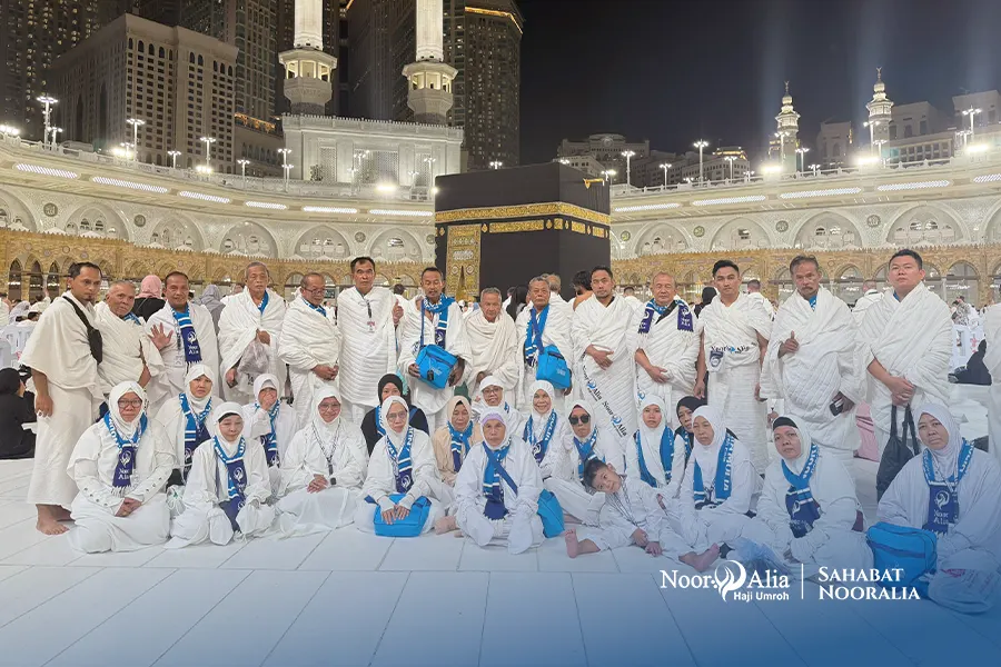 Wajah bahagia Jamaah